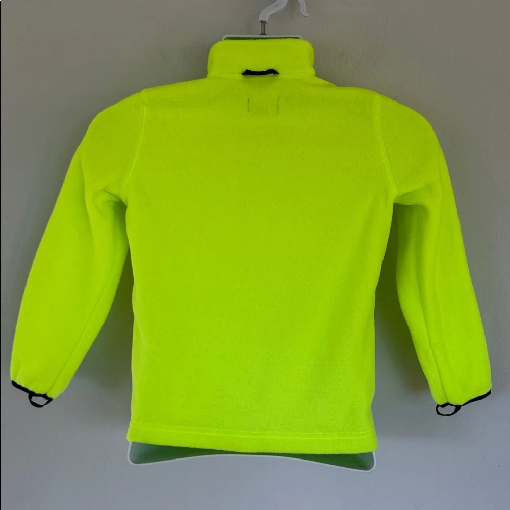 The Children’s Place black neon convertible fleece interior shell jacket medium